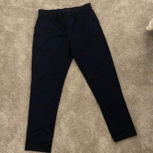Navy chinos